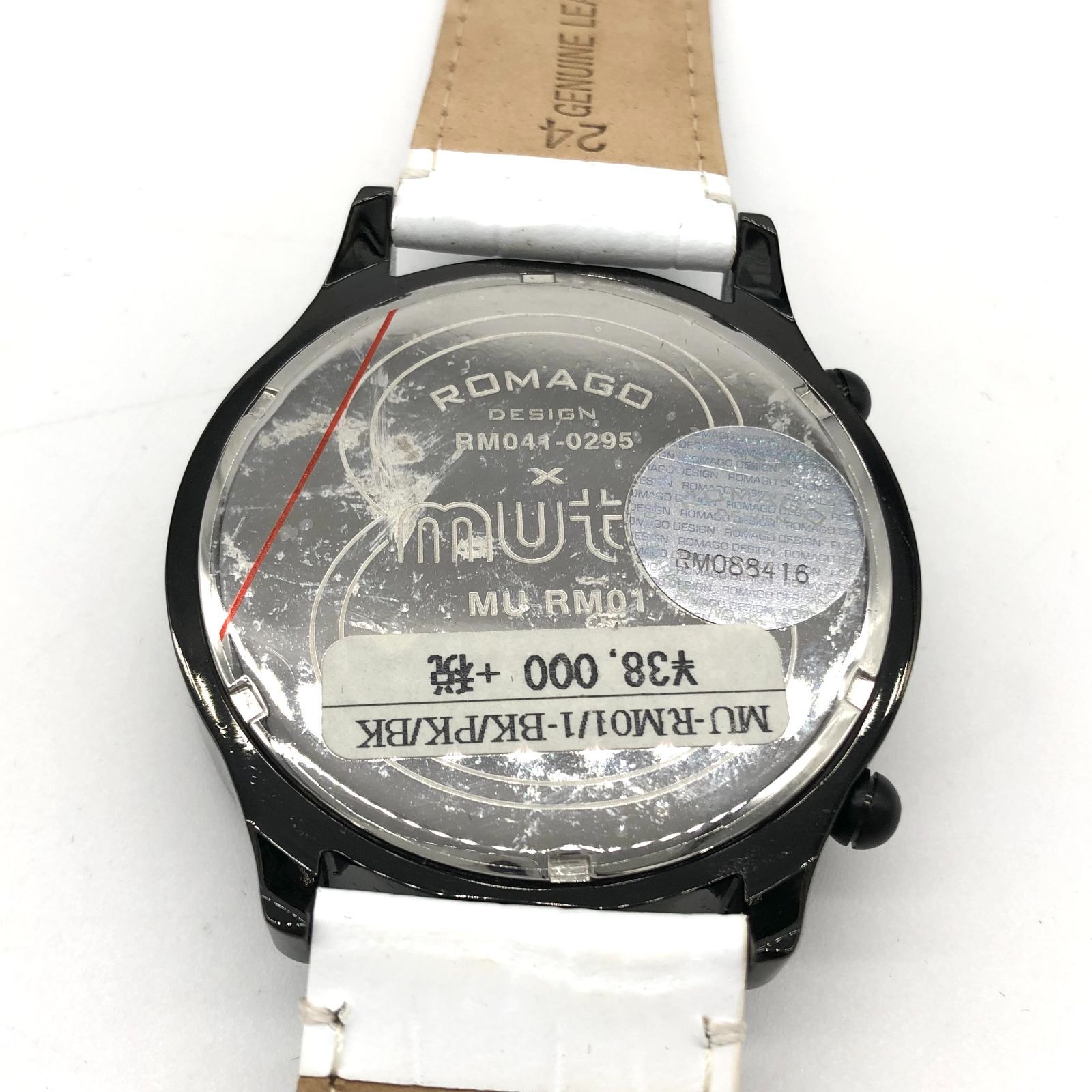 ▽【新品未使用品】muta×ROMAGO 時計 RM041-0295 腕時計 - 買取ELITE