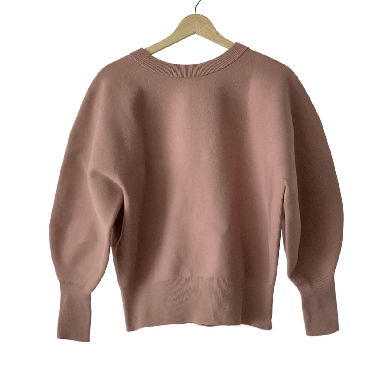 PLS T PLST プラステ カーディガン サイズM レディース - ライトピンク 長袖