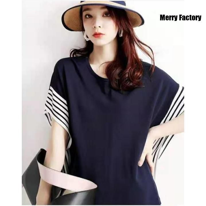 Tシャツ レディース カットソー 夏 40代 半袖 ドルマンスリーブ 春夏 カットソー 大きいサイズ シンプル UVカット 韓国風 20代 30代 Tシャツ レディース カットソー 夏 40代 半袖 ドルマンスリーブ