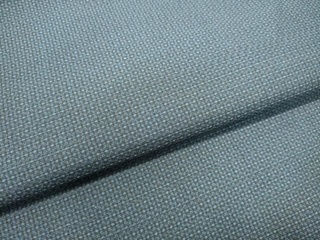 平和屋着物○男性 本場大島紬 アンサンブル 80亀甲 総詰め 正絹 逸品