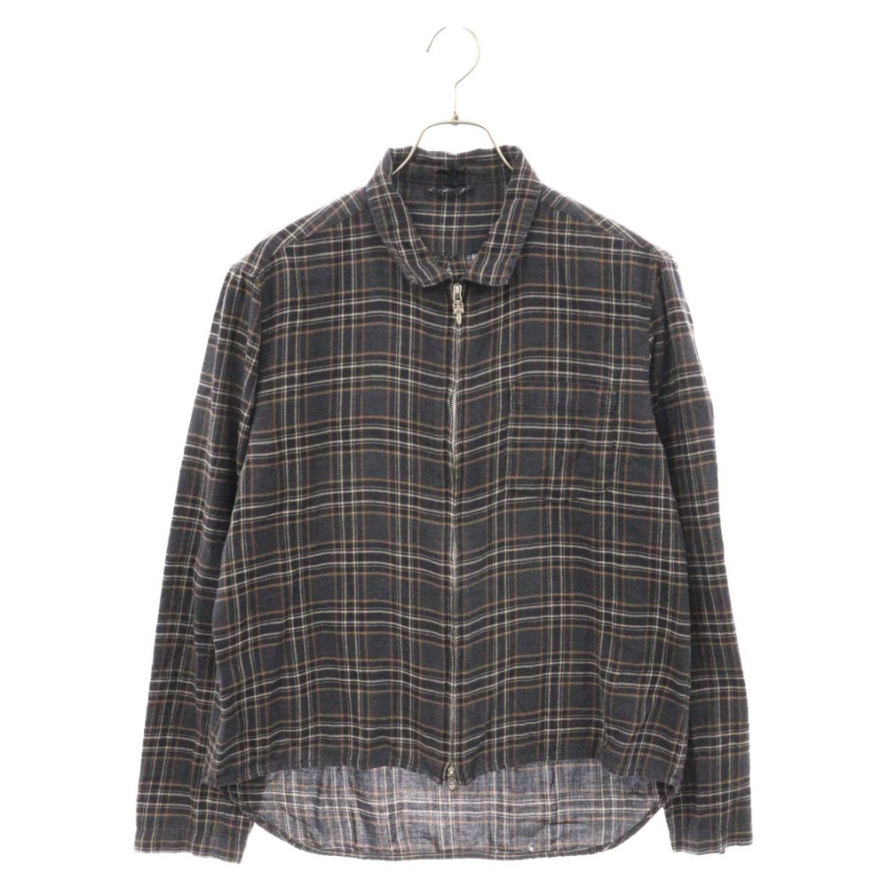 CHROME HEARTS クロムハーツ HEYWOOD ダガージップ シャツ CHROME HEARTS (クロムハーツ) HEYWOOD SS ヘイウッド ストライプ