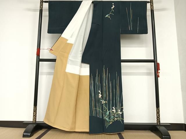 平和屋着物○十日町 加賀草木友禅の第一人者 田村哲彦 振袖