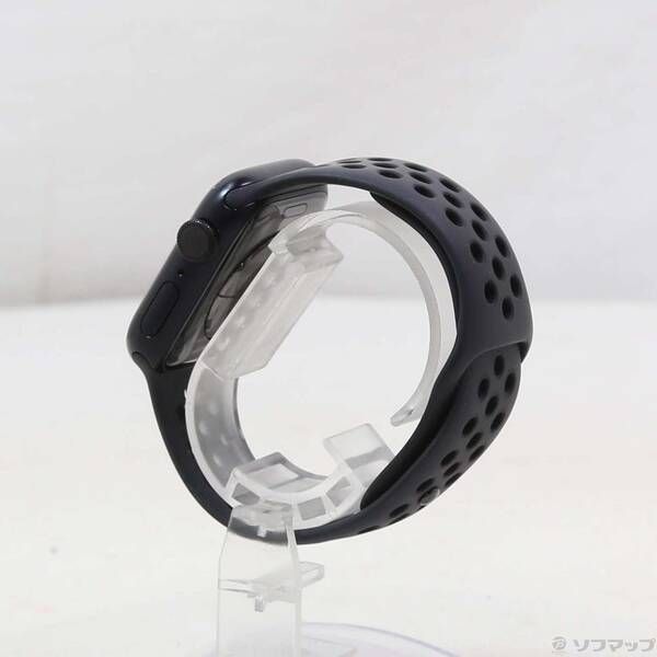 〔 品〕 Apple Watch Series 7 Nike GPS 41mm ミッドナイトアルミニウムケース アンスラサイト ブラックNIKEスポーツバンド 368