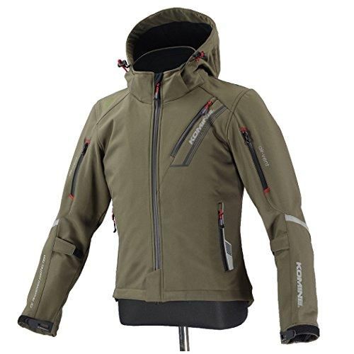 5営業日で発送 コミネ Komine ＪＫ?５７９ Ｐｒｏｔｅｃｔ Ｓｏｆｔｓｈｅｌｌ Ｗ?ＰＡＲＫＡ?ＩＦＵ 色 Ｄｅｅｐ Ｏｌｉｖｅ サイズ Ｌ