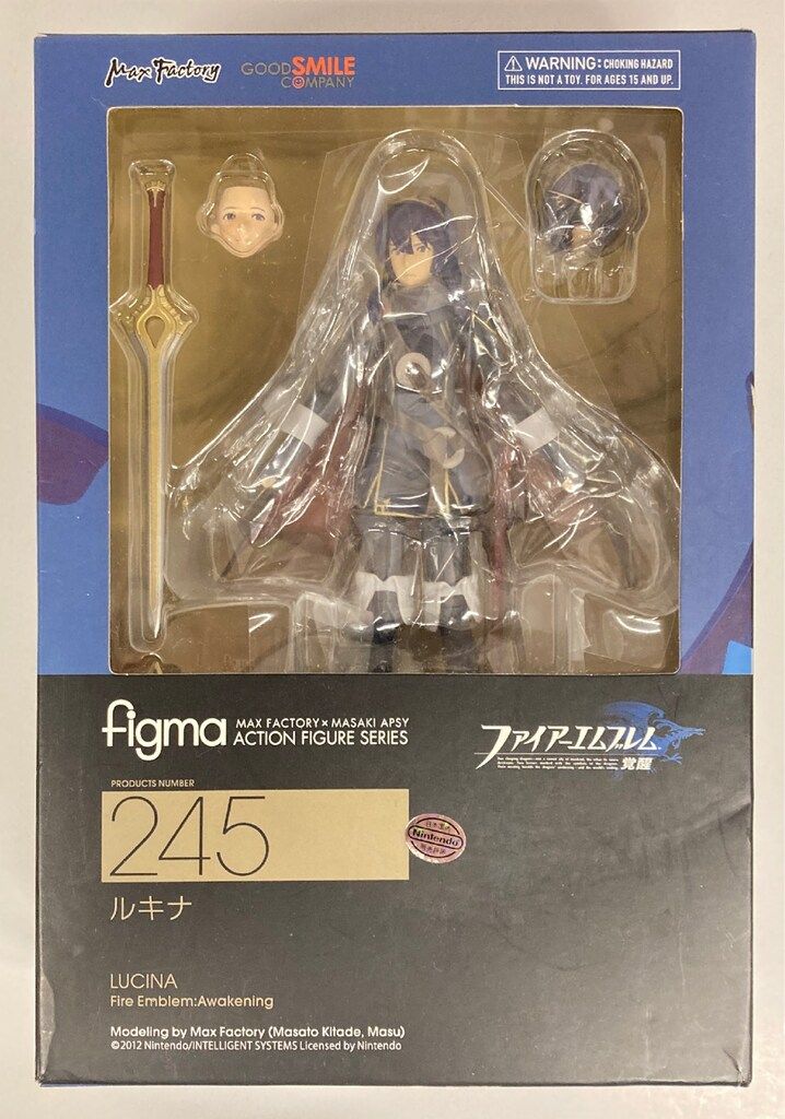 Figma 245 ファイアーエムブレム 覚醒 ルキナ フィギュア