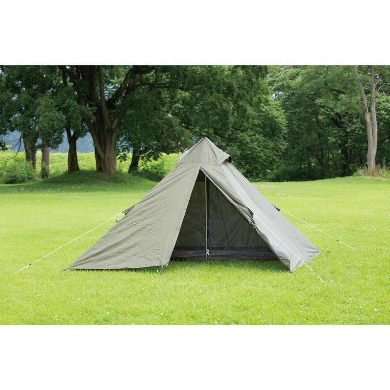 VASTLAND TCバップテント　オリーブ TC パップテント ソロ | キャンプ用品・テントの通販ならVASTLAND