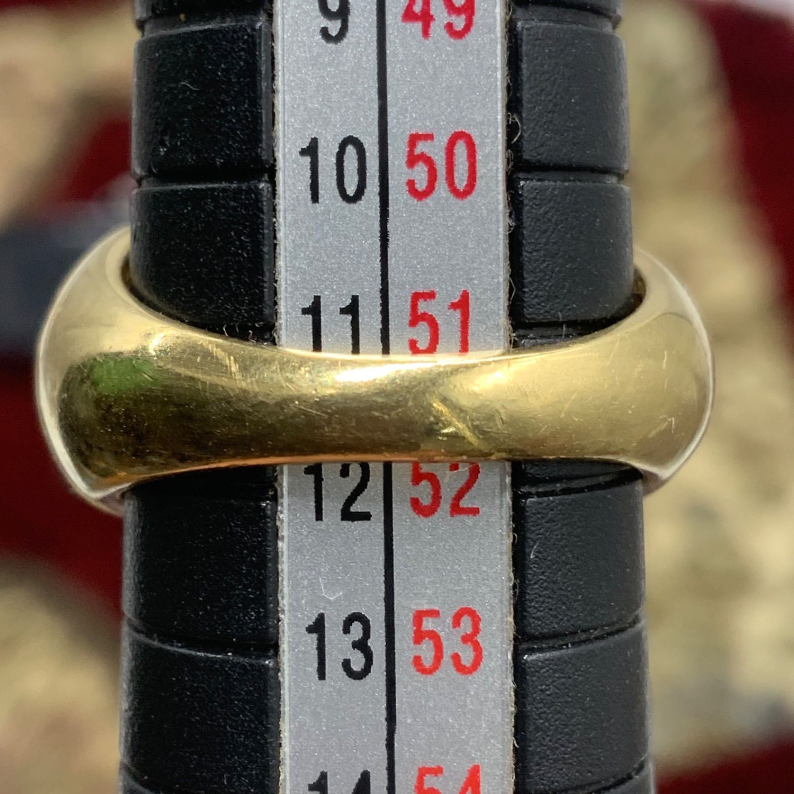 K18 パヴェダイヤリング 3ct 8.1g 約11号 - メルカリ