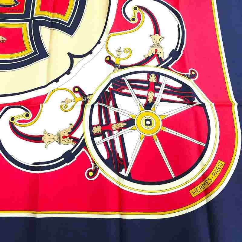 エルメス HERMES カレ 90 WASHINGTON'S CARRIAGE ジョージ