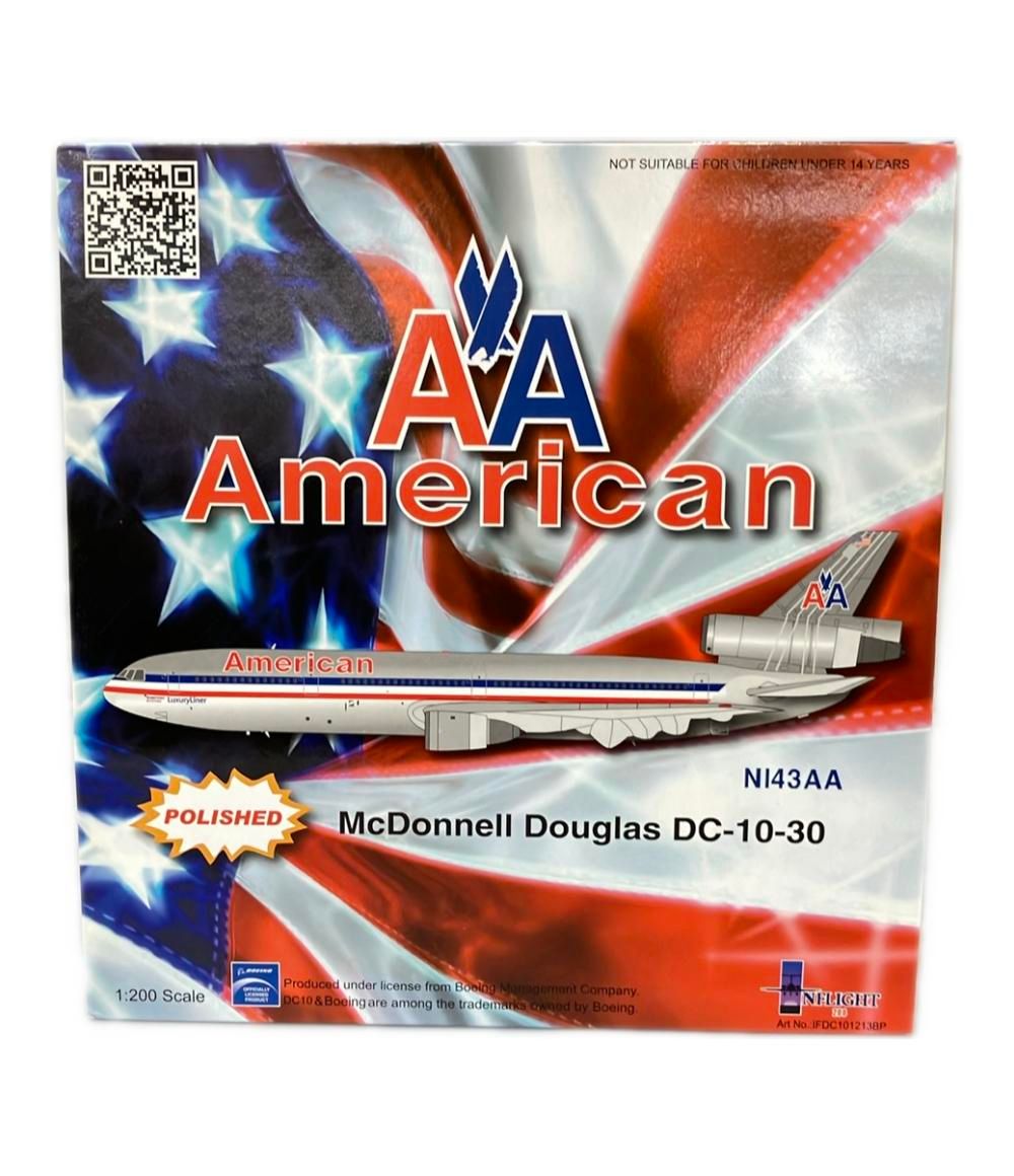模型 アメリカン空港 マクドネル ダグラス DC-10-30 1|200