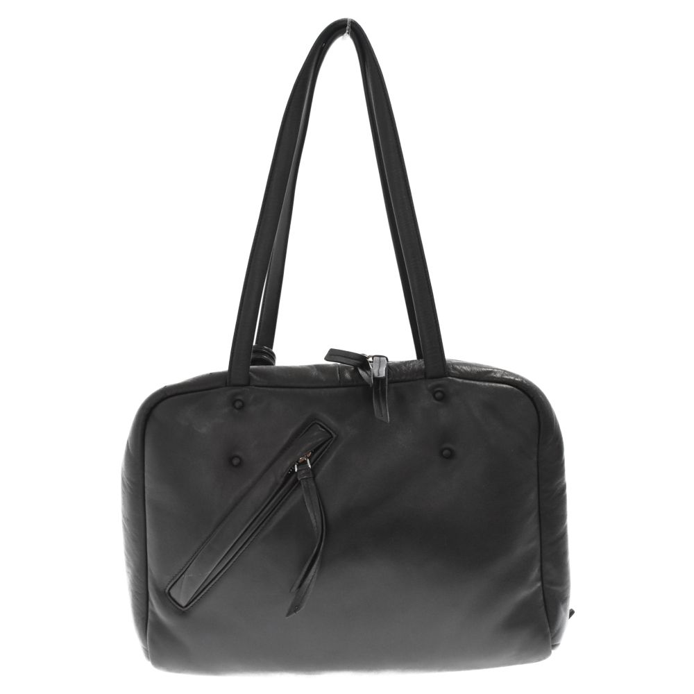 PRADA (プラダ) 1BB052 パディッドナッパ レザーハンドバッグ - メルカリ 