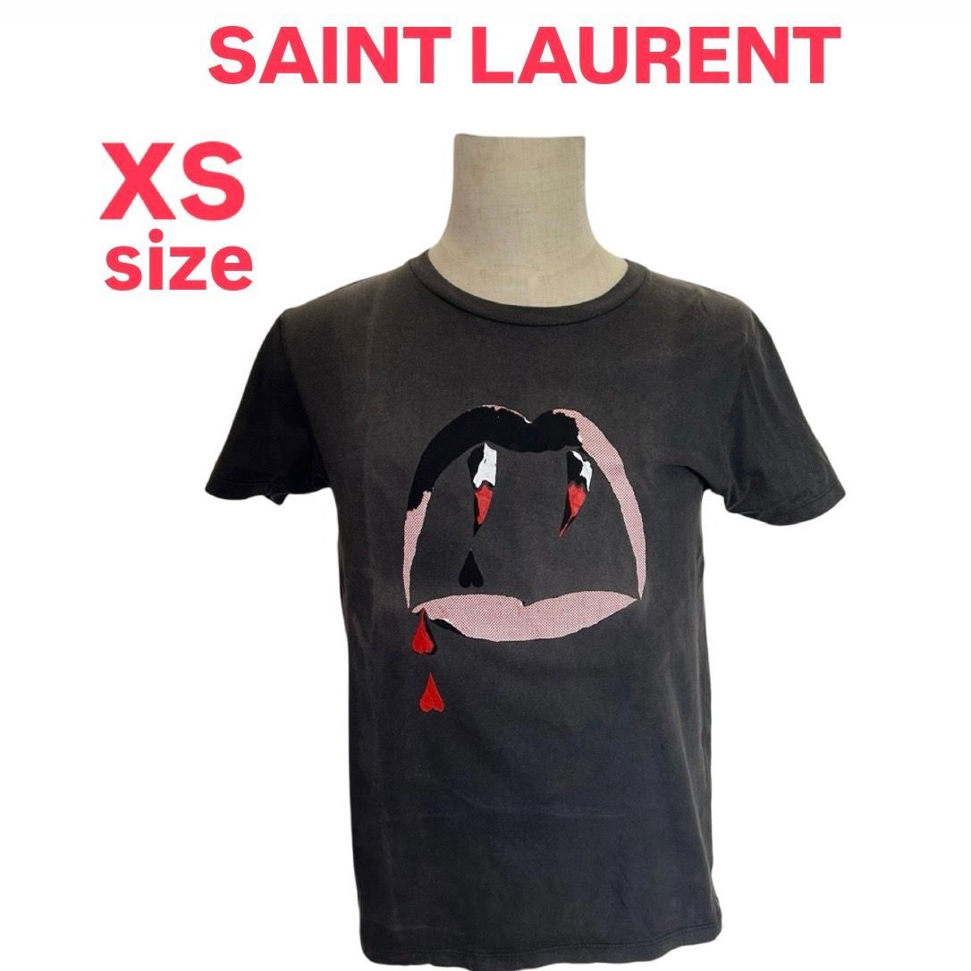 saintlaurent paris ヴァンパイアtシャツ ケリングタグ