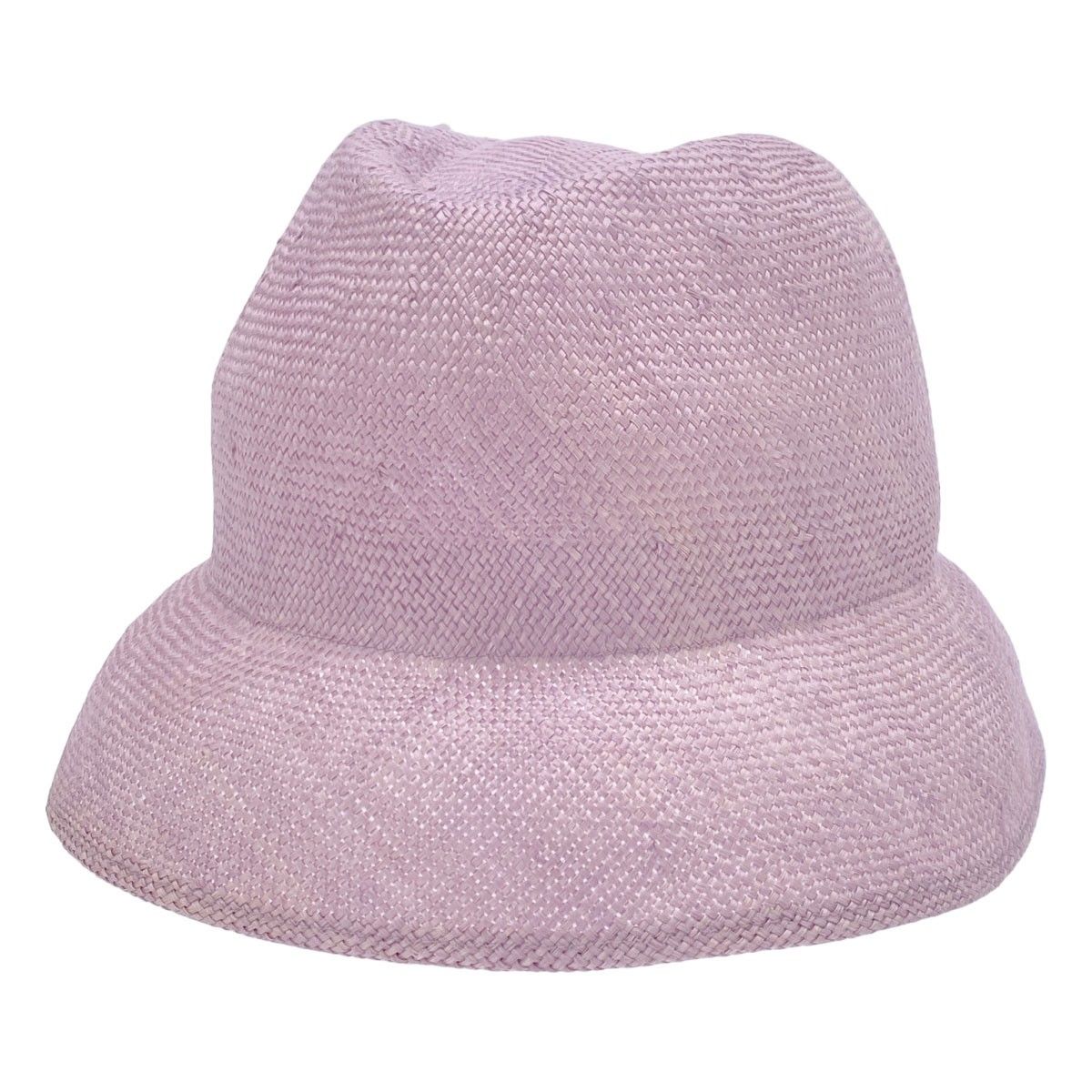 mame kurogouchi×KIJIMATAKAYUKI マメ クロゴウチ×キジマ タカユキ 22SS リネントップクラウンクロシェハット MM22SS-AC310 パープル 56cm