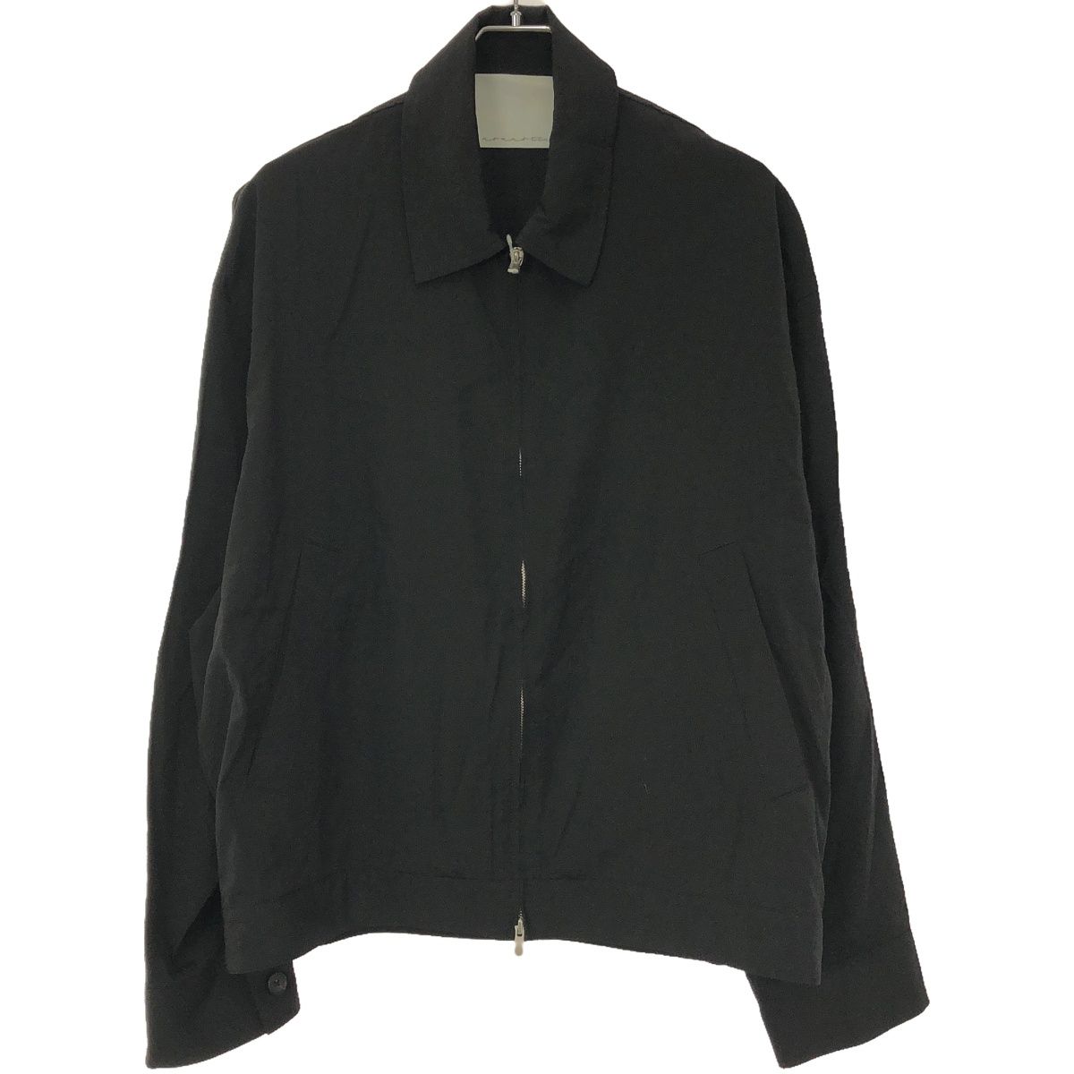 NONNOTTE ノノット 24SS carol別注 Zip Up Blouson シルク混ジップ 