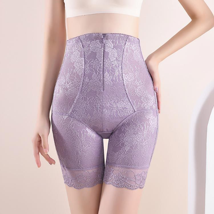 ガードル 骨盤 産後 補正下着 ファスナー付き レース ハイウエスト