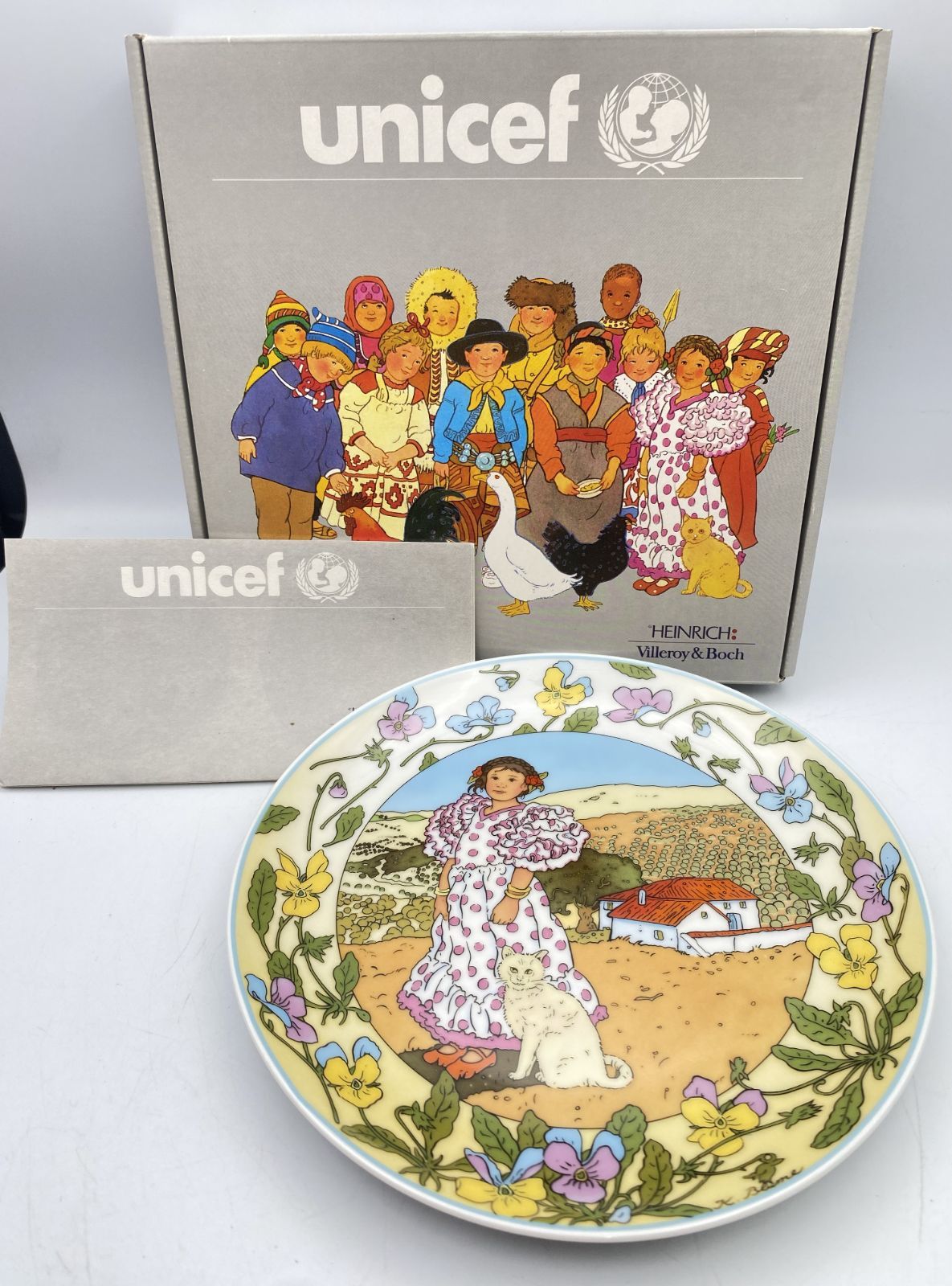 新品レア☆ユニセフプレート №.1 ロシア unicef - メルカリ