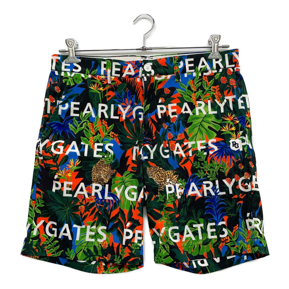 中古 メンズ パーリーゲイツ PEARLY GATES ハーフパンツ 4(M) グリーン
