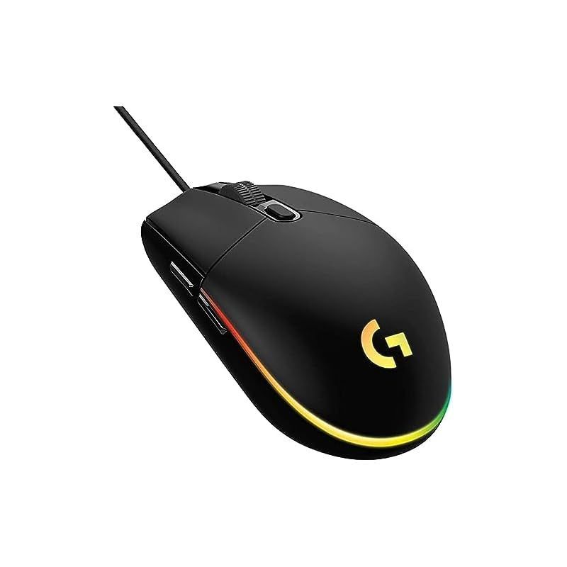 Logitech G ゲーミングマウス 有線 G102 LIGHTSYNC RGB 6個プログラムボタン 85g軽量 G102-BK （Logitech G102 IC PRODIGY 後継機）【海外モデル】 1