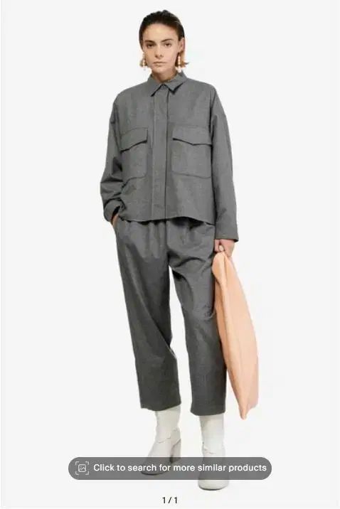 レディース 44 Maison Margiela メゾンマルジェラ オーバーサイズ セット Y53 ー 047 |レディブルー