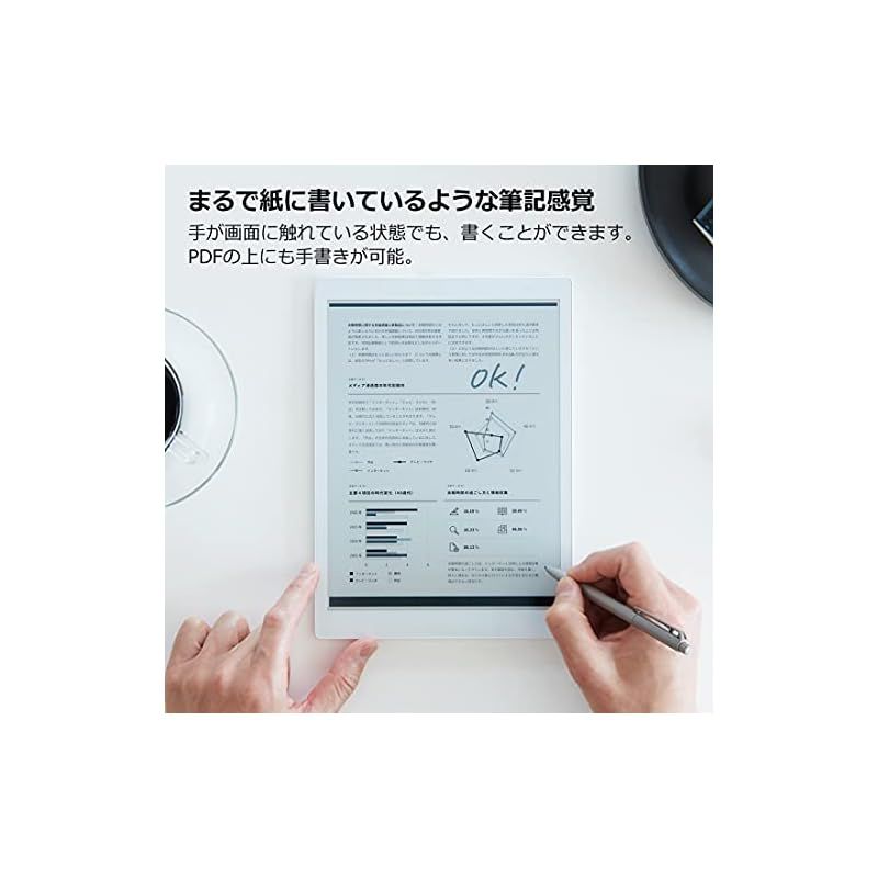 新品】 【公式】富士通 13.3型フレキシブル電子ペーパー QUADERNO A4