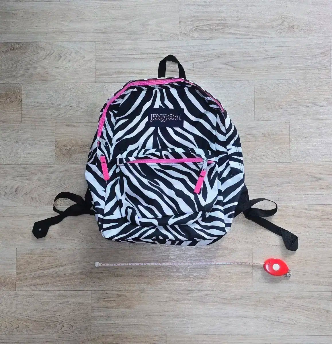 正規品 JANSPORT ジャンスポーツ ゼブラ 柄 バックパック - メルカリ