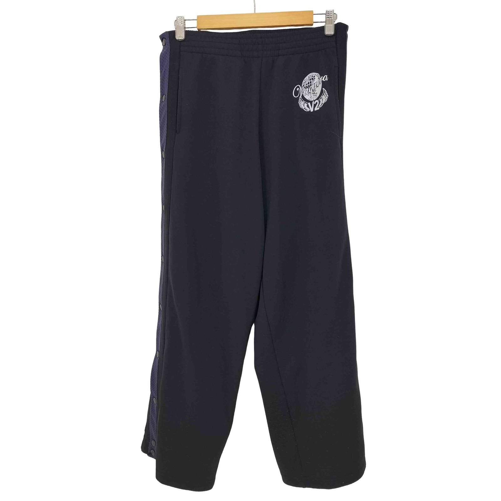 【関税込み】VAQUERA ブラック Snap トラックパンツ ヴァケラ VAQUERA SNAP TRACK PANTS WOVEN メンズ JPN：M - メルカリ