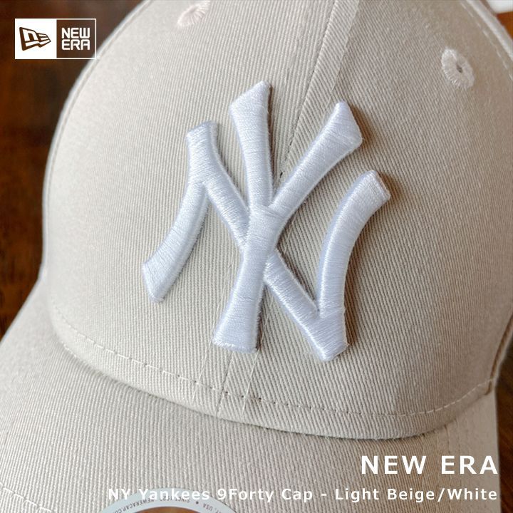 NEW ERA ニューヨーク ヤンキース 9FORTY ハットベージュ 9FORTY A-Frame スプラッシュペイント ニューヨーク・ヤンキース