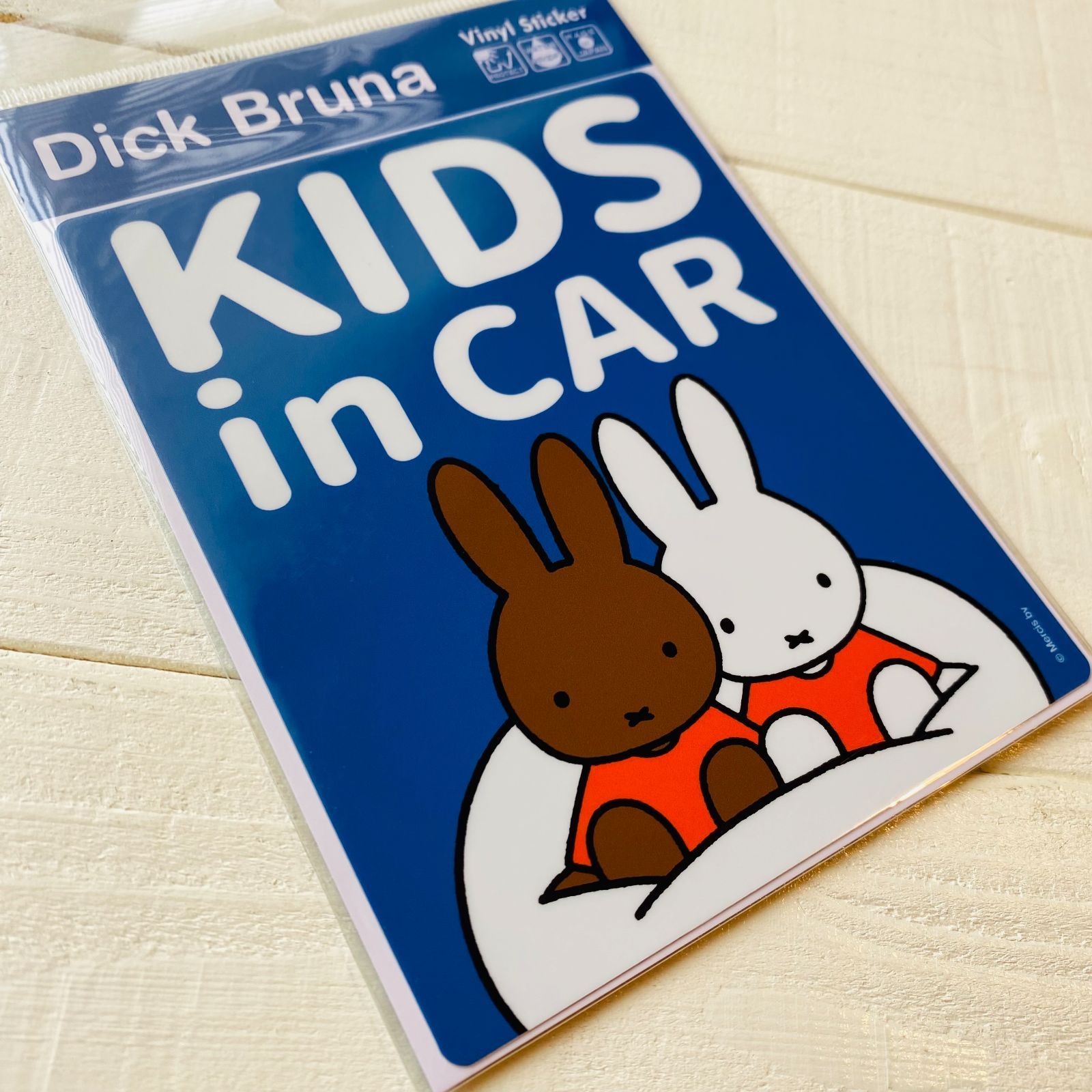 MIF-060 ミッフィー ステッカー KIDS in CAR - メルカリShops