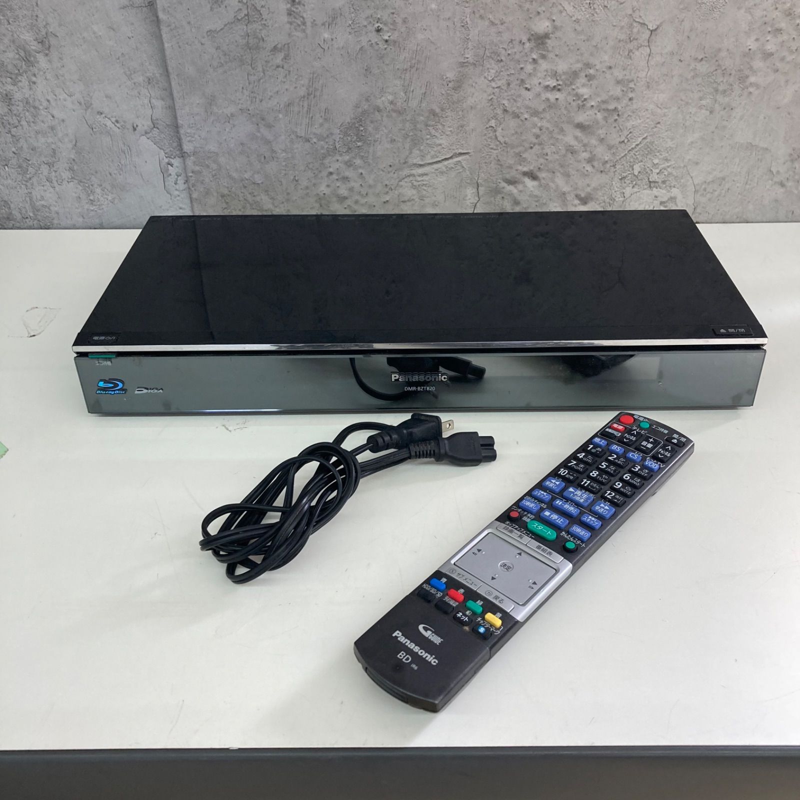 Panasonic パナソニック ブルーレイディスクレコーダー DMR-BZT820 2012年製 動作 済