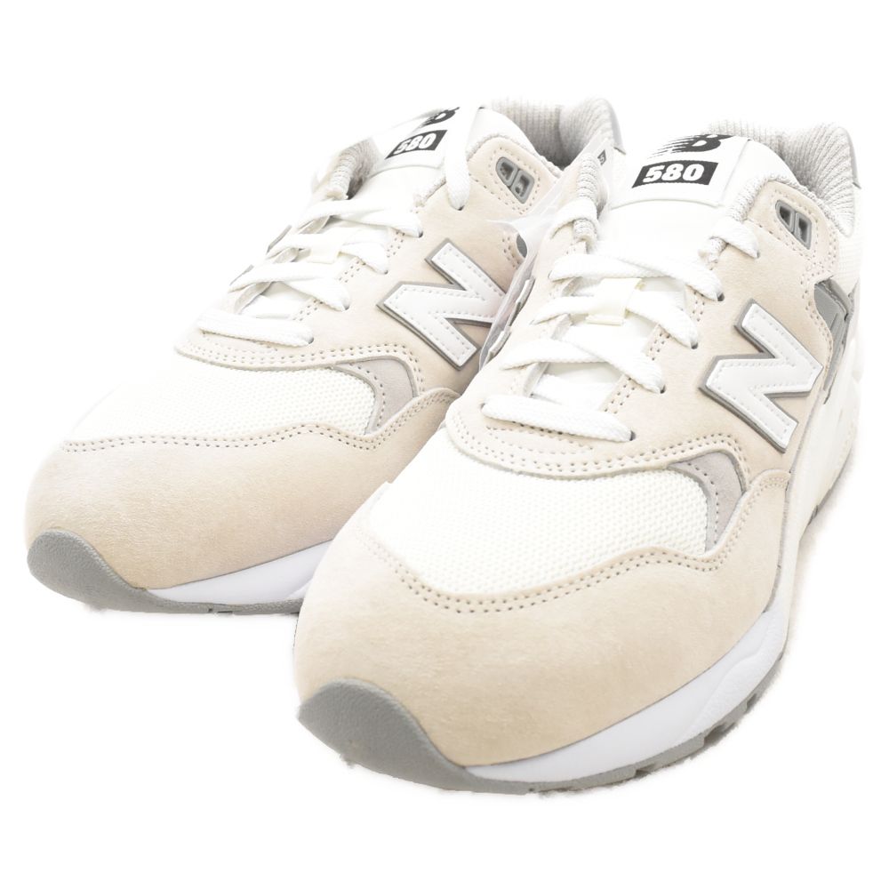 New Balance (ニューバランス) ×Comme Des Garcons Homme 580 MT580HM2×コムデギャルソン オム 580  ローカットスニーカー ホワイト US10/28cm