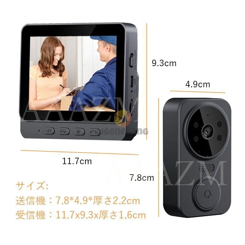 液晶画面 ドアホン