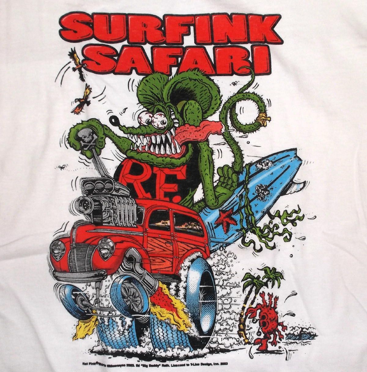 ラット フィンク Tシャツ Rat Fink SAFARI USA正規品 - メルカリ