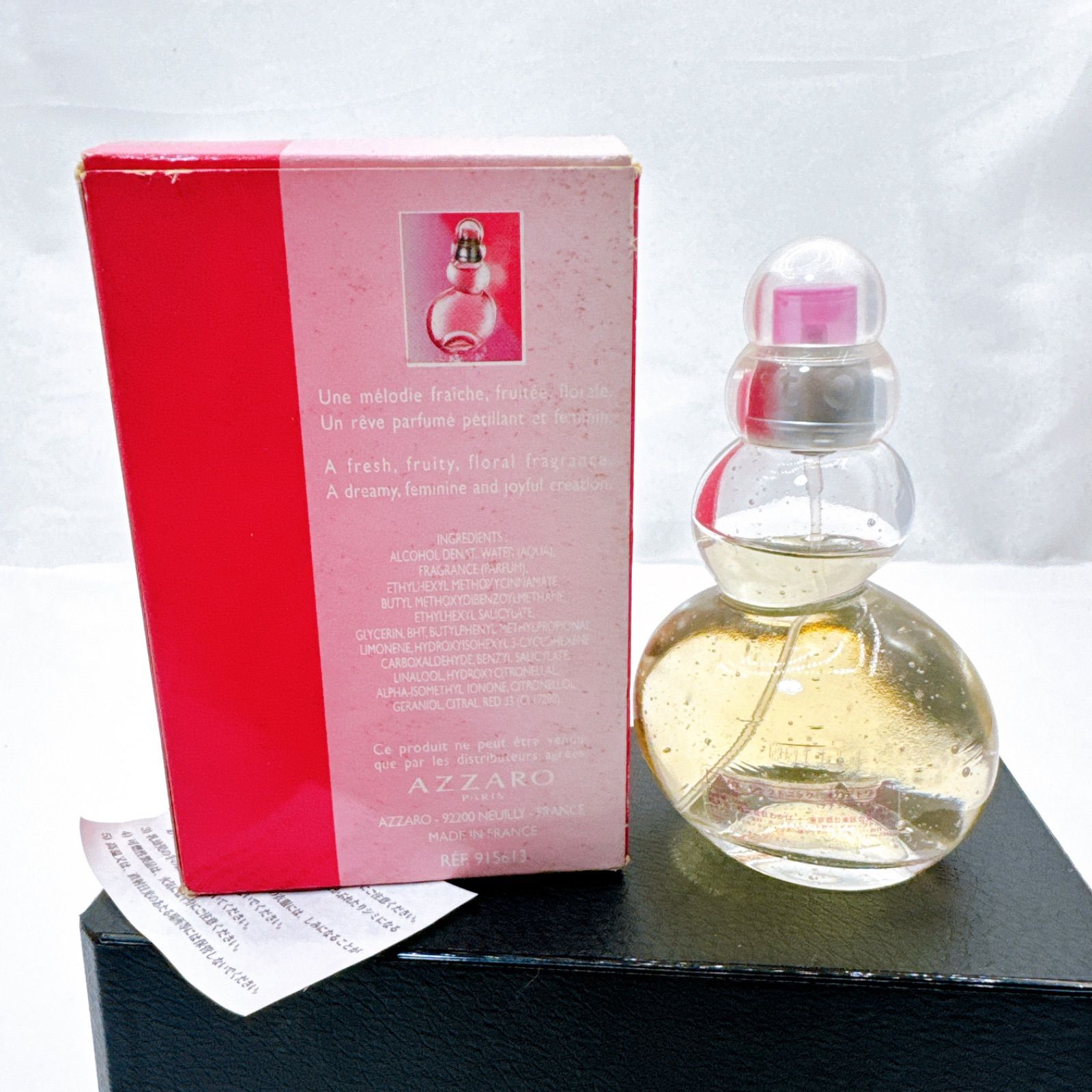 AZZARO アザロ Pink Tonic Limited Edition Eau de Toilette 50ml ピンク トニック リミテッド  エディション オードトワレ 香水 中古 残量多め - メルカリ