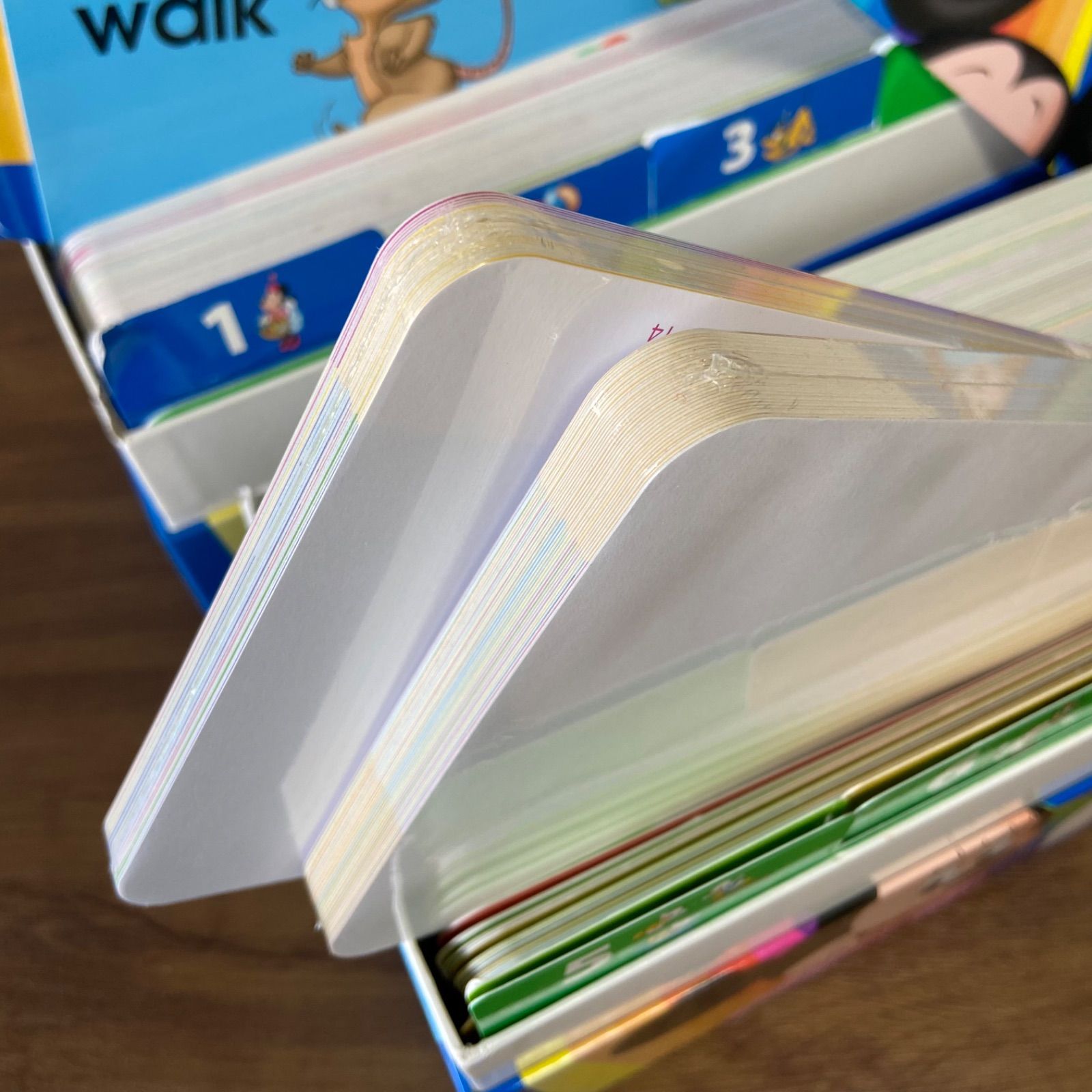 トークアロング・Q＆Aカード ディズニー英語システム DWE 両面