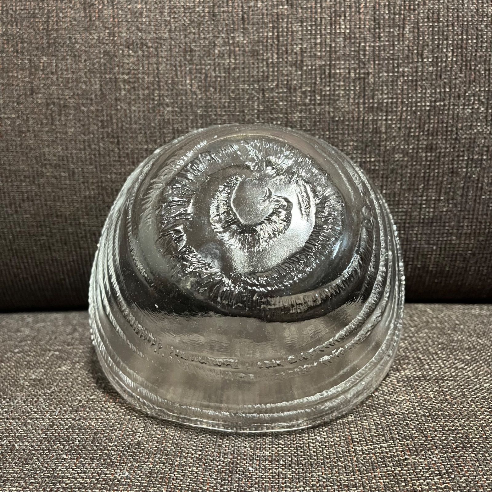 渦巻きガラスのボウル 食器 クリア - メルカリ