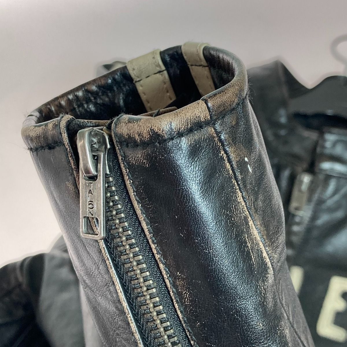 ◎◎HARLEY-DAVIDSON ハーレーダビッドソン スリーブストライプ レザー 