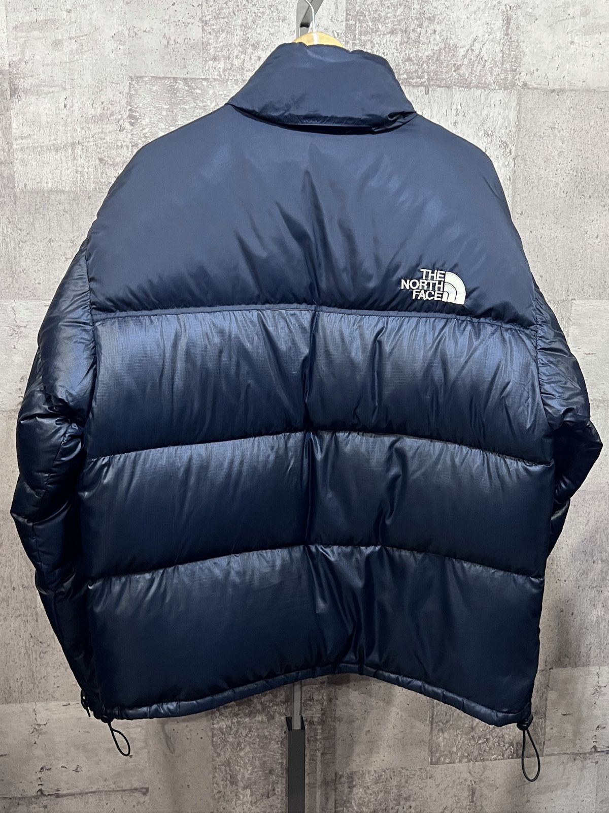 大人気】ノースフェイス ヌプシ ダウンジャケット ネイビー 紺 メンズ