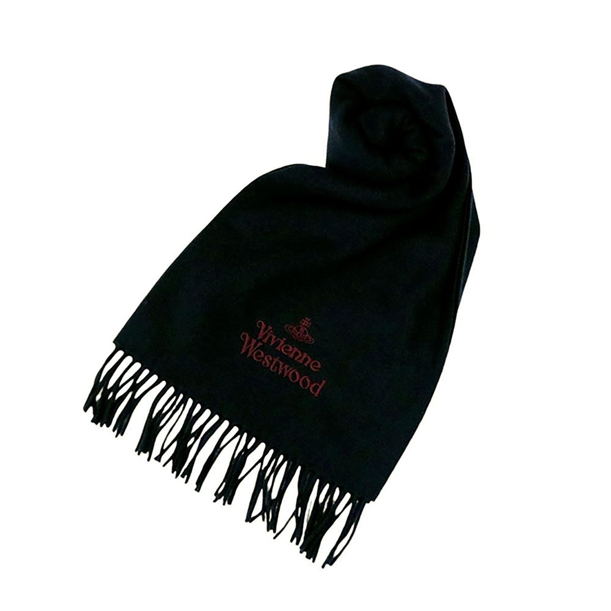 ヴィヴィアンウエストウッド VIVIENNE WESTWOOD マフラー ストール 24-W00Q7-N401 レディース メンズ ブラック ウール