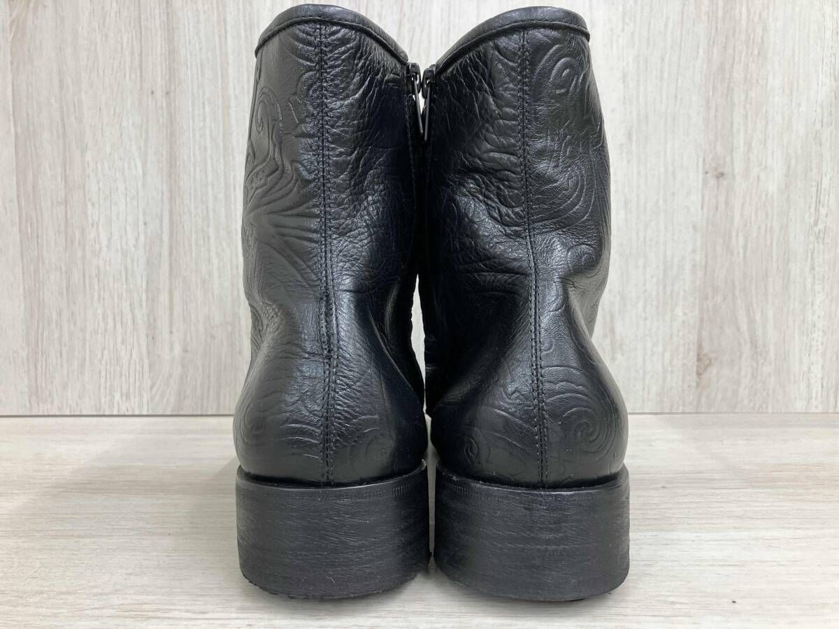 エトロ レザーショートブーツ