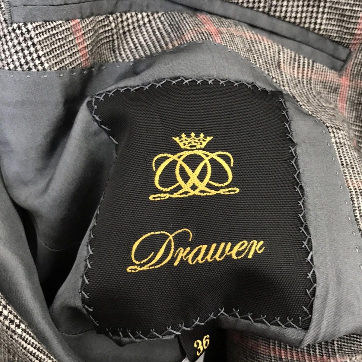 Drawer(ドゥロワー) ジャケット サイズ36 S レディース - 黒