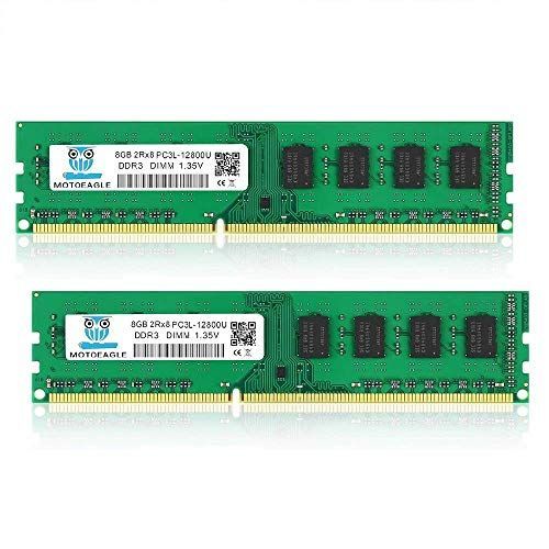 PC3 12800UL_Green-PCL-8GB-12800ux2 Motoeagle 16GB Kit DDR3L