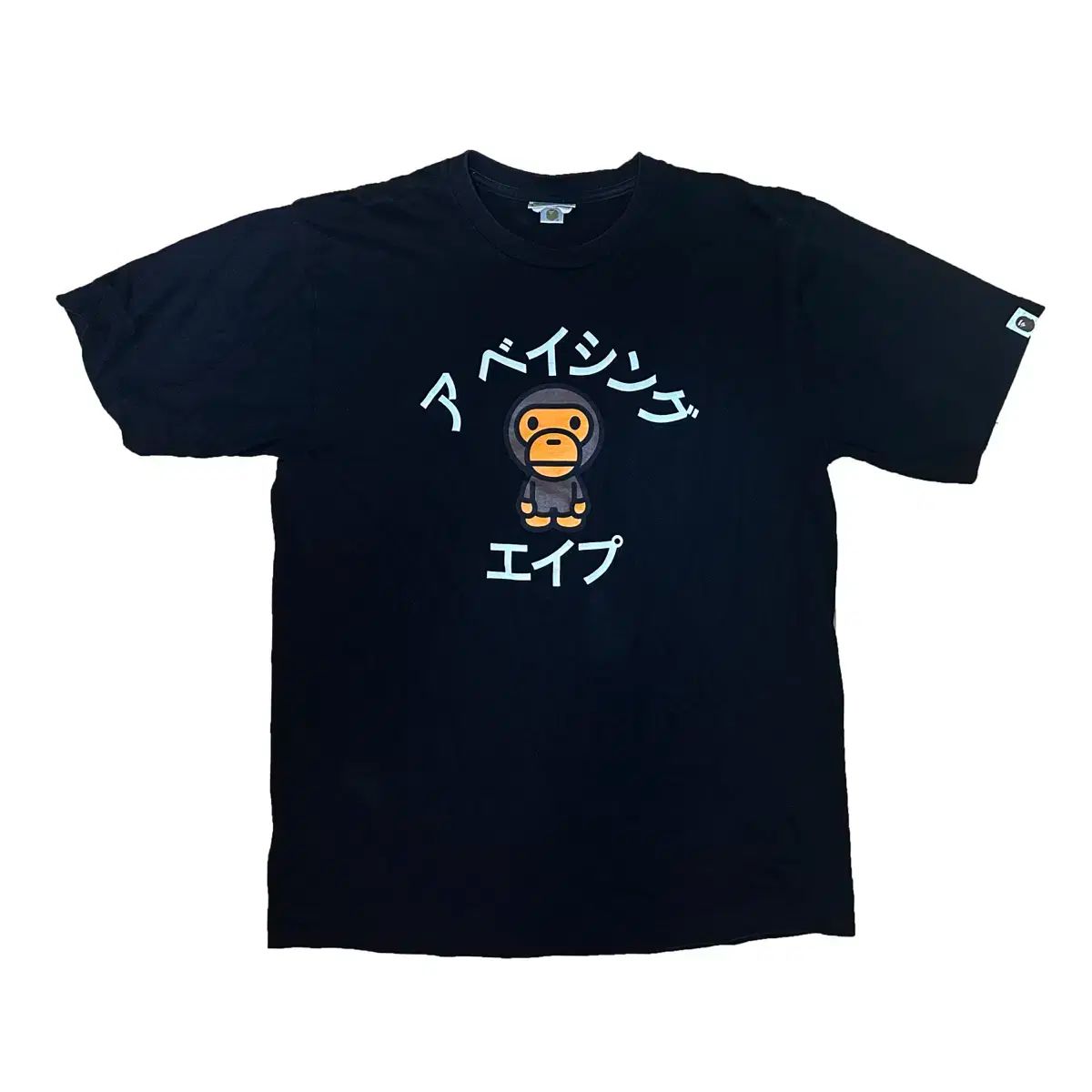 アベイシングエープ　ベビーマイロ　Tシャツ　動物　90cm  新品未使用 90cm】A BATHING APE Print T-shirt / アベイシングエイプ