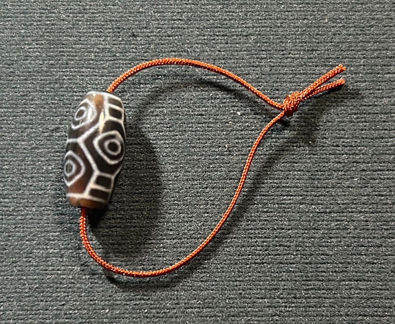 龍眼天珠 ミニ天珠 約2cm 3／チベット 天珠 dZi ジービーズ 西蔵