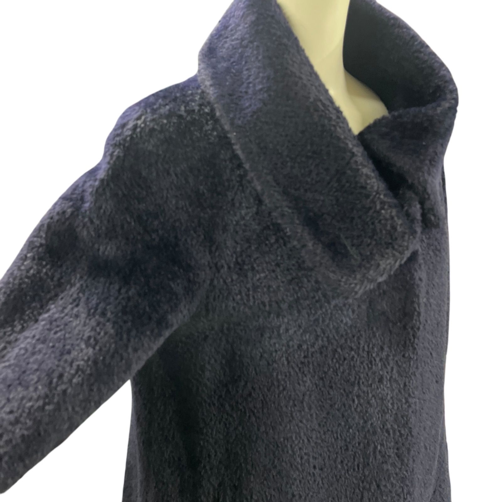 美品 MaxMara studio アルパカウールコート 美品 マックスマーラ MAXMARA studio アルパカ ウール コート 38