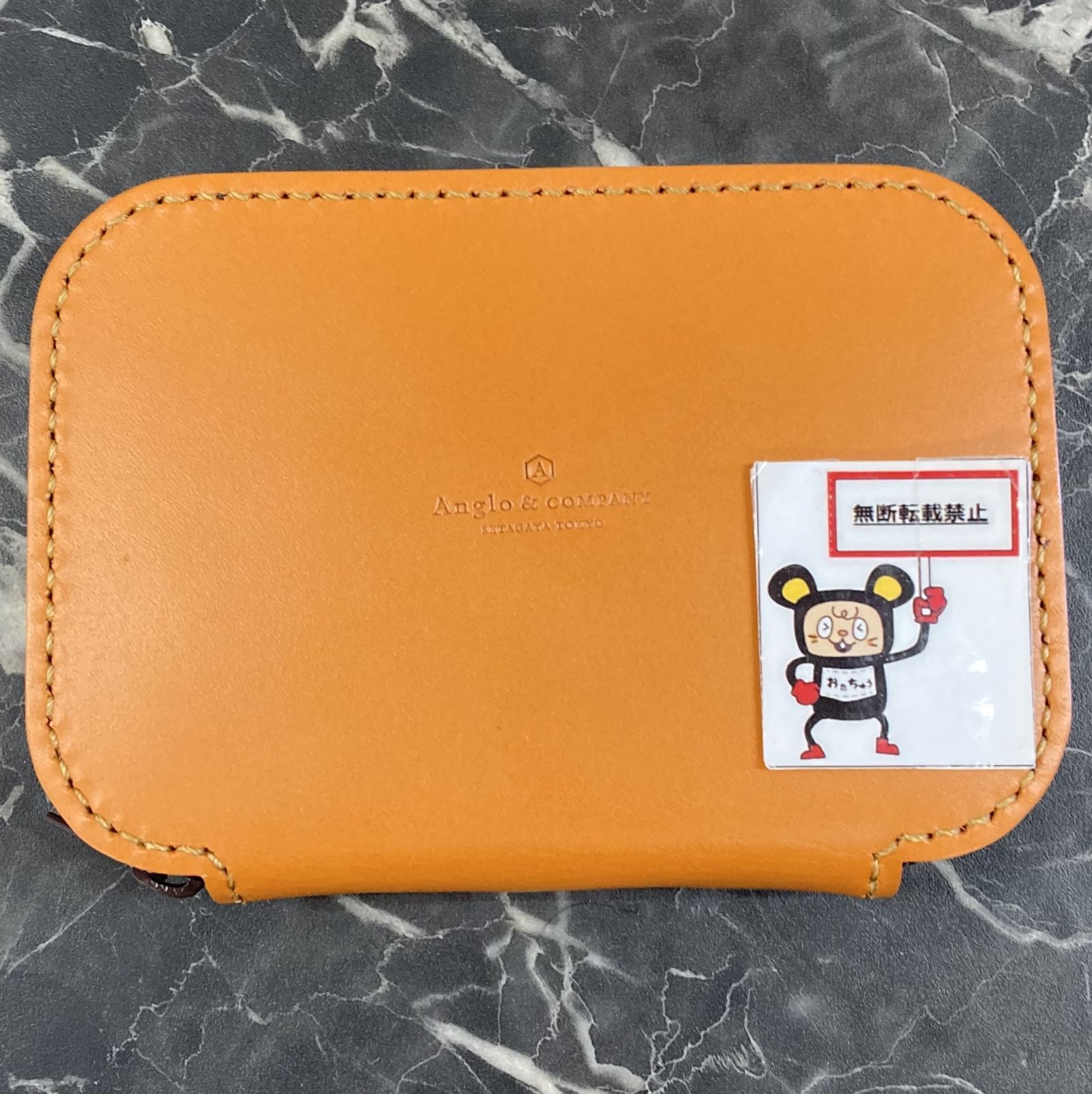 66. ＃1 Anglo-company アングロ-カンパニー レザーワレット ルアーケース 店舗併売品