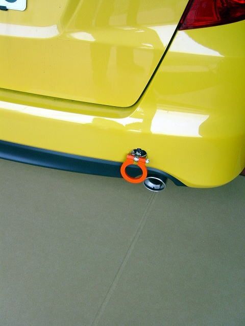 GarageKM1 牽引フック メッキ加工 フロント・リア 美品 牽引 フック リア