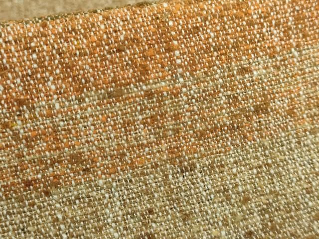 平和屋本店□極上 出羽の織座 八寸名古屋帯 ぜんまい織 横段文 逸品