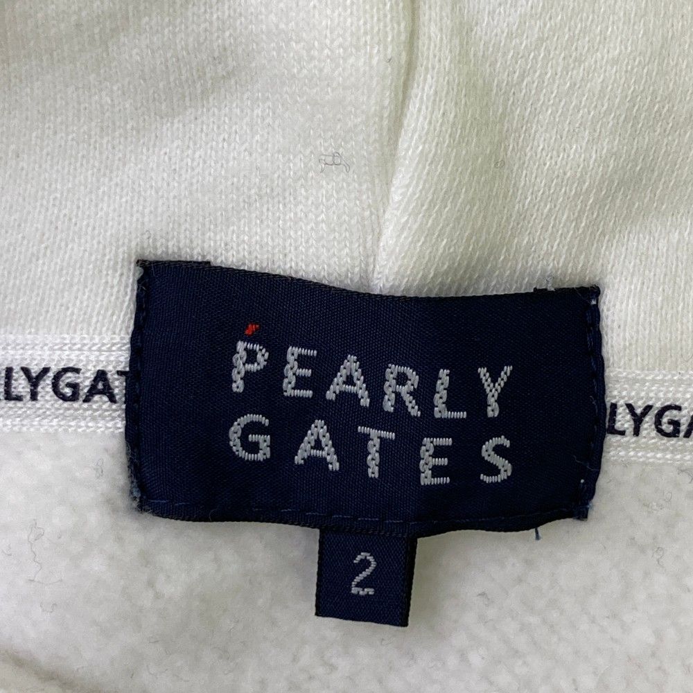 サイズ：2 PEARLY GATES パーリーゲイツ  パーカー  ネイビー系 [240101447617] ゴルフウェア レディース ストスト PEARLY GATES パーリーゲイツ パーカー ネイビー系 2 ゴルフ