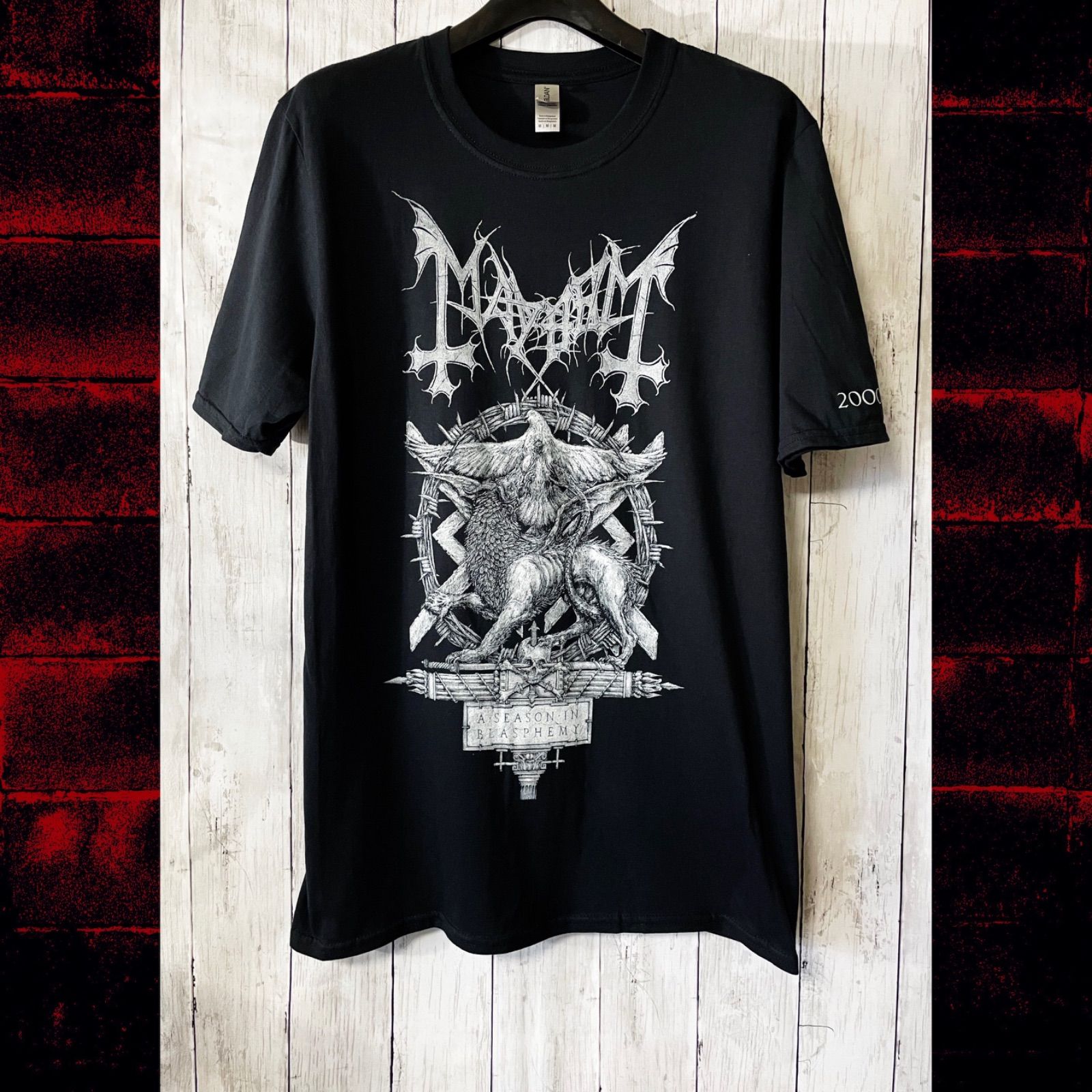 T-Shirt】【ブラックメタルTシャツ】MAYHEM Mayhem メイヘム - A