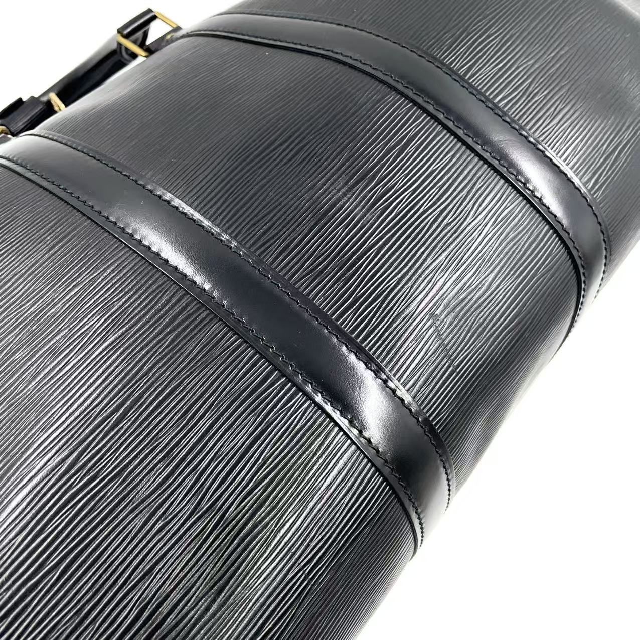 LOUIS VUITTON キーポル45 エピ エピ ノワール レザー ブラック