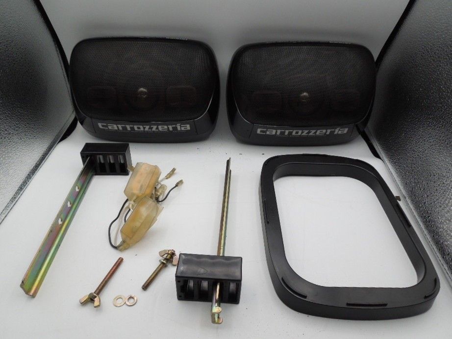 T ホ2-65 100サイズ PIONEER パイオニア carrozzeria|TS-R700Ⅱ|設置型 カースピーカー|動作未 | 傷汚れ 破損有